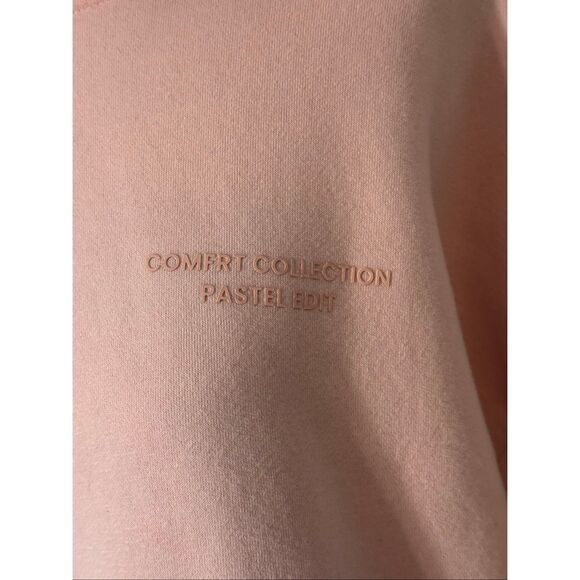 Comfrt Womes Pastel Edit Pullover Hoodie Sweatshirt Bubblegum Large - Picture 4 of 12